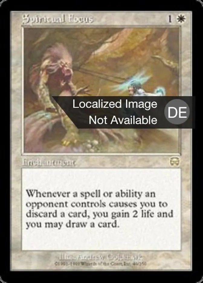 Geistiger Fokus kaufen - Mercadian Masques bei TcG Love