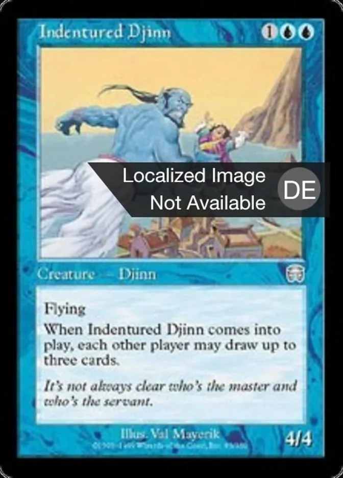 Dienender Dschinn kaufen - Mercadian Masques bei TcG Love