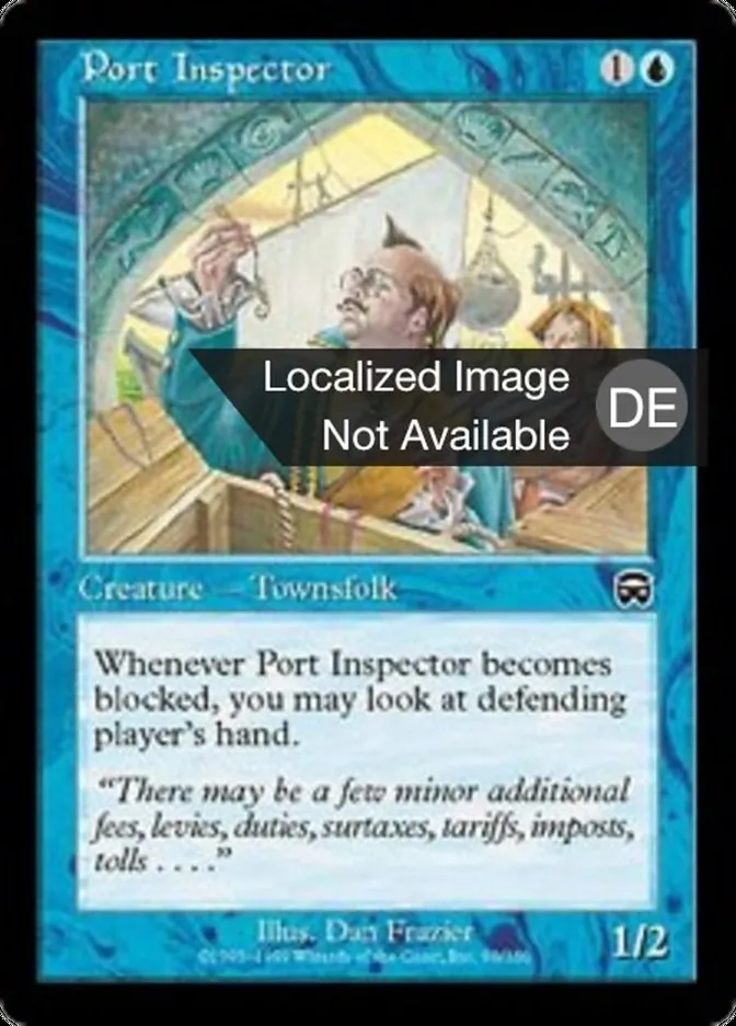 Hafeninspektor kaufen - Mercadian Masques bei TcG Love