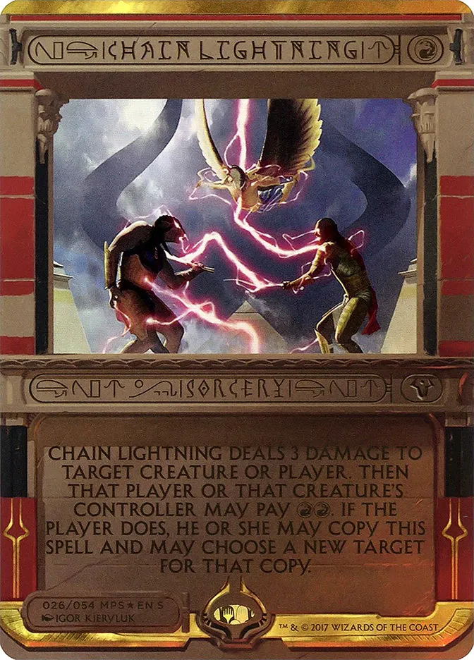 Chain Lightning kaufen - Amonkhet Invocations bei TcG Love