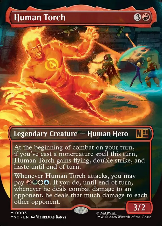 Human Torch kaufen - Marvel Super Heroes Commander bei TcG Love