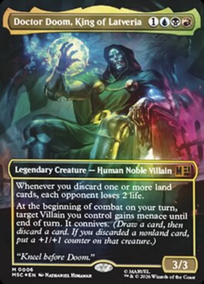 Doctor Doom, King of Latveria kaufen - Marvel Super Heroes Commander bei TcG Love
