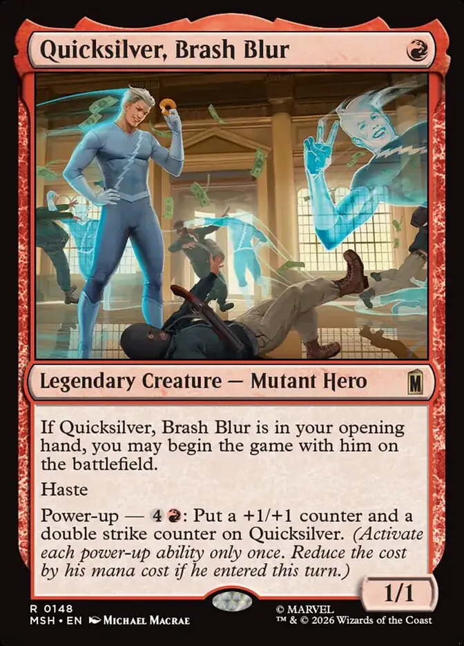 Quicksilver, Brash Blur kaufen - Marvel Super Heroes bei TcG Love