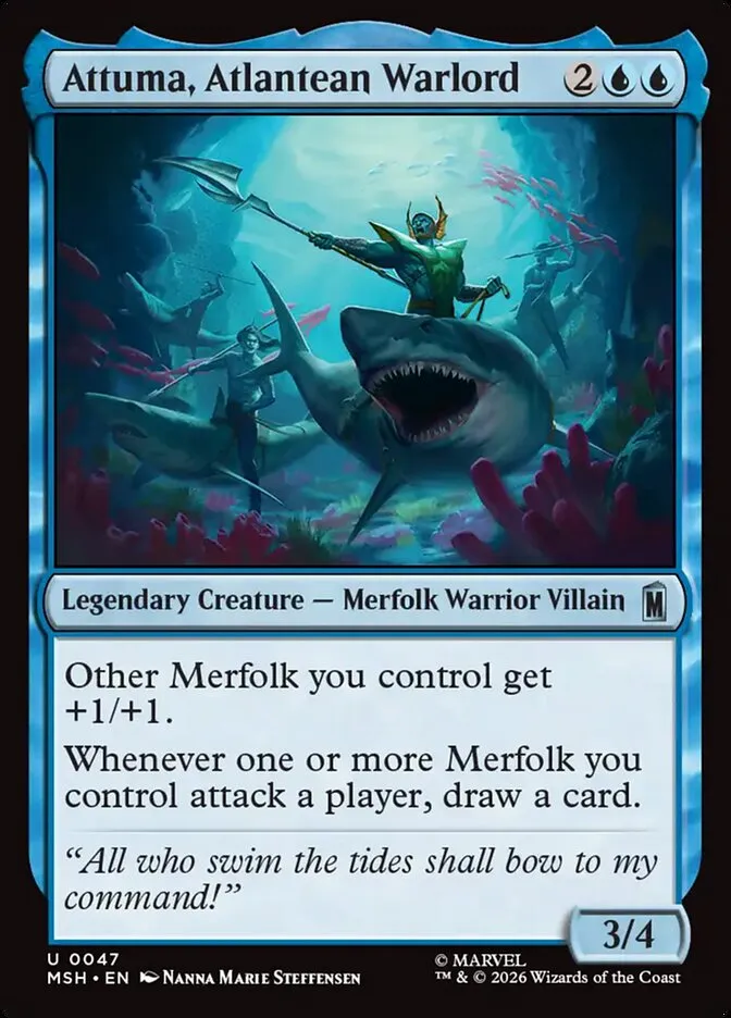 Attuma, Atlantean Warlord kaufen - Marvel Super Heroes (47) bei TcG Love