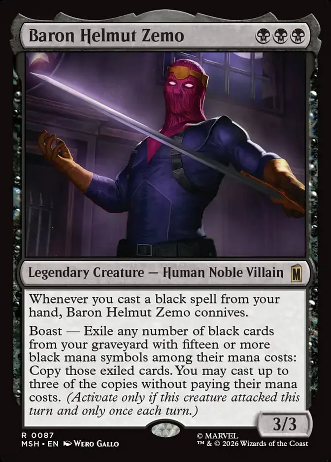 Baron Helmut Zemo kaufen - Marvel Super Heroes bei TcG Love