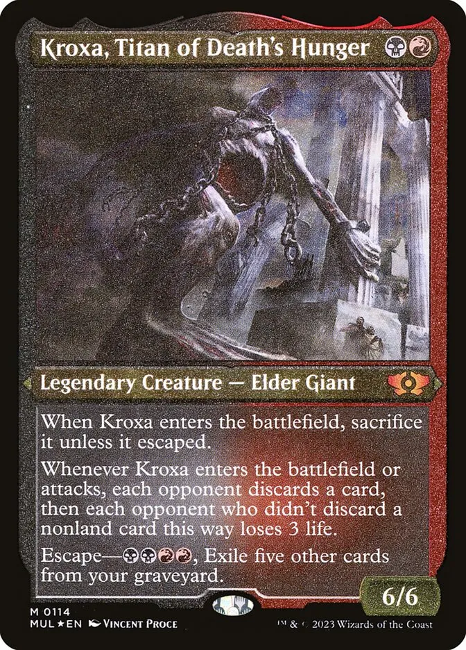 Kroxa, Titan of Death's Hunger kaufen - Multiverse Legends bei TcG Love