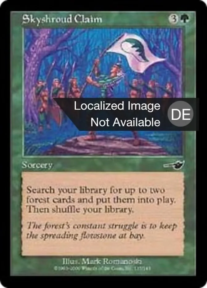 Anspruch des Wolkenwaldes kaufen - Nemesis bei TcG Love