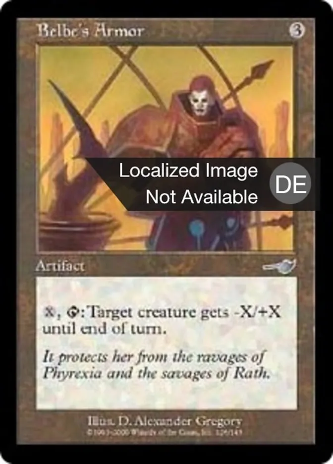 Belbes Rüstung kaufen - Nemesis bei TcG Love
