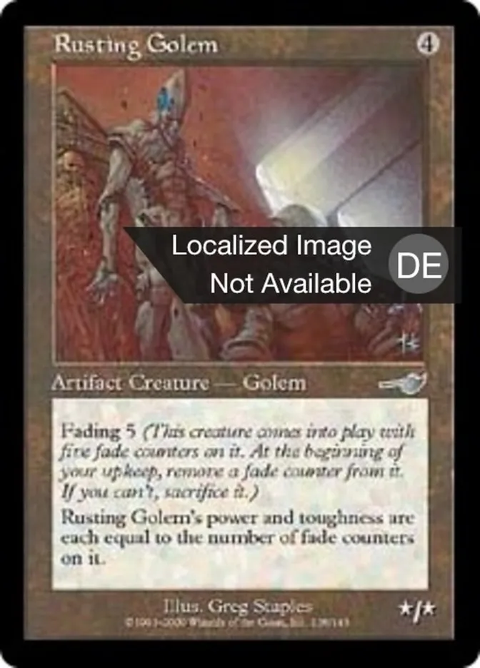 Rostender Golem kaufen - Nemesis bei TcG Love