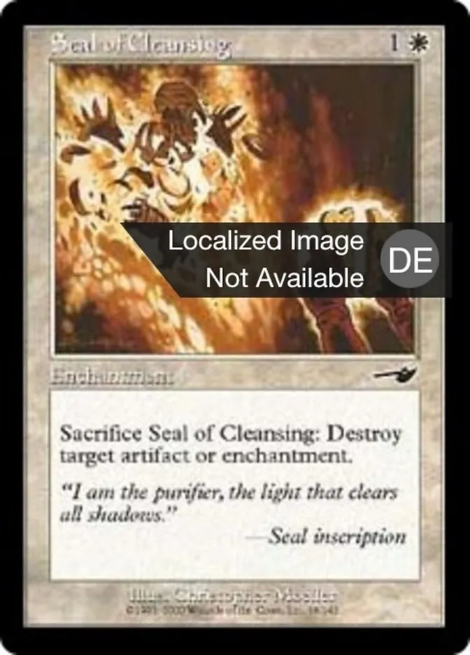 Siegel der Reinheit kaufen - Nemesis bei TcG Love