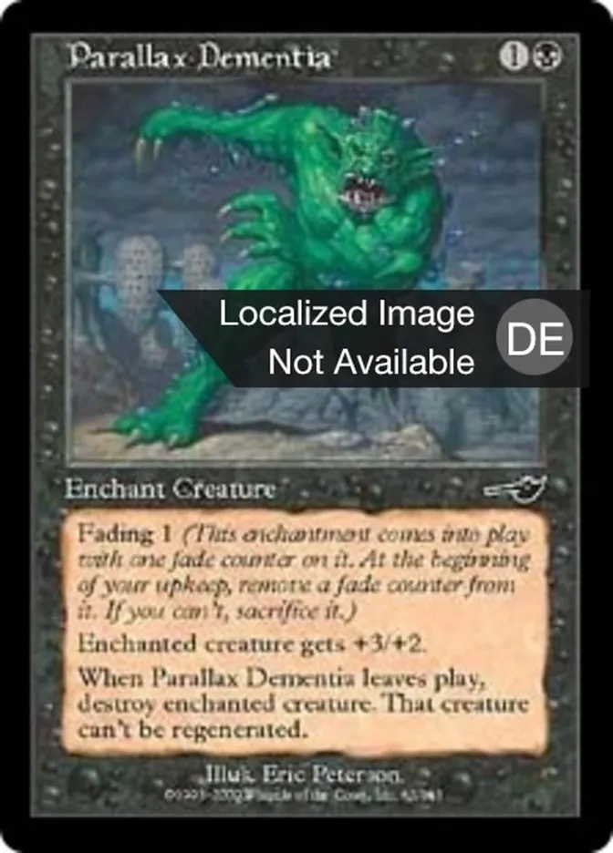 Parallaktischer Wahn kaufen - Nemesis bei TcG Love