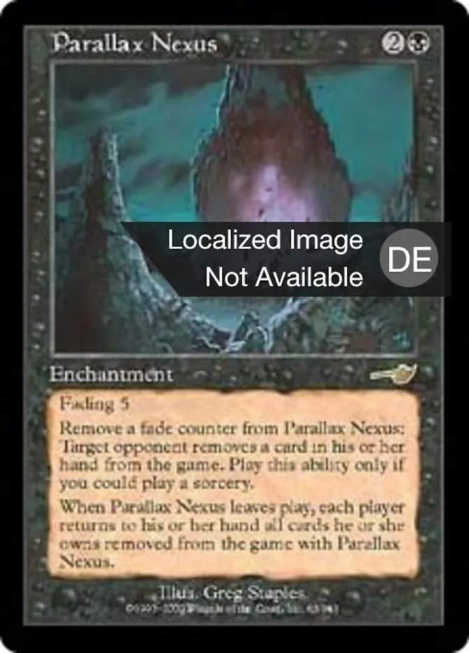 Parallaktischer Nexus kaufen - Nemesis bei TcG Love