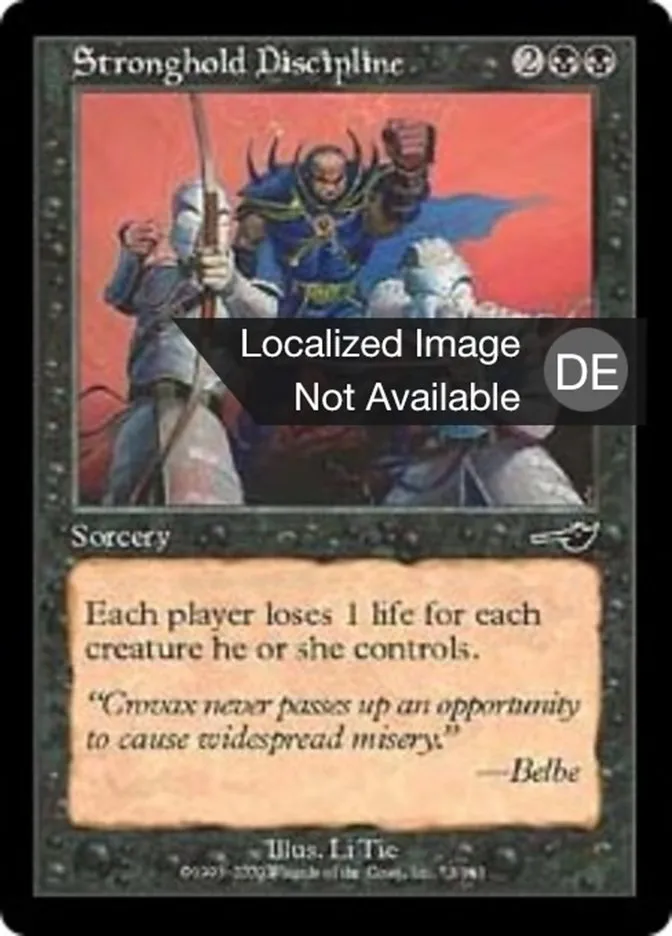 Felsenburg-Disziplinierung kaufen - Nemesis bei TcG Love