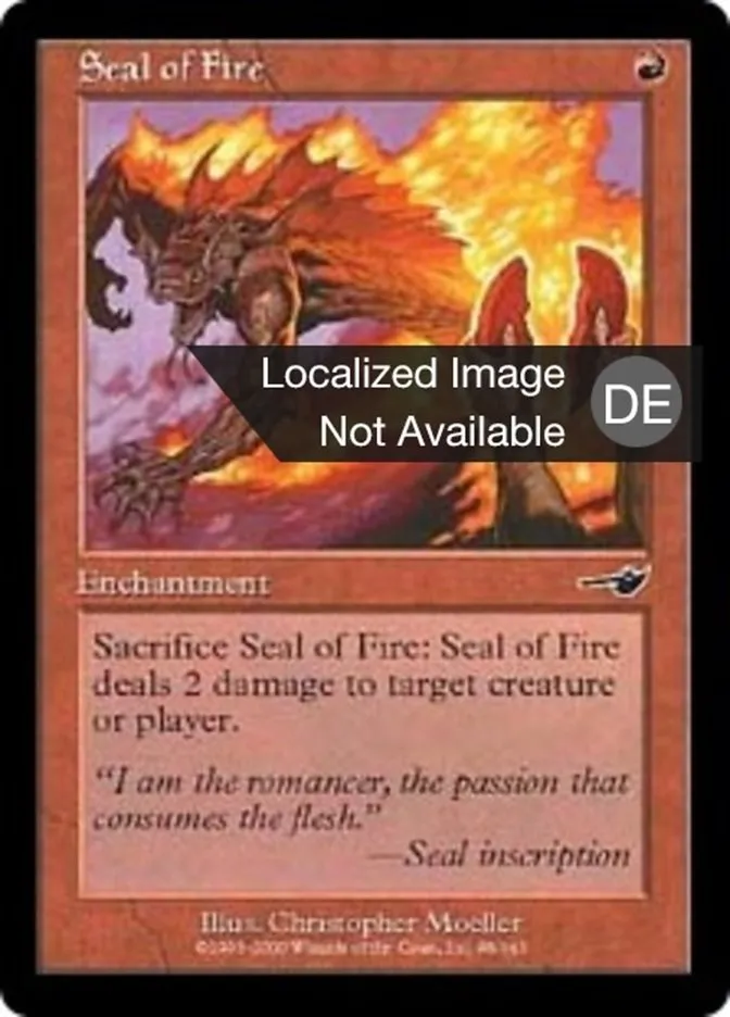 Siegel des Feuers kaufen - Nemesis bei TcG Love