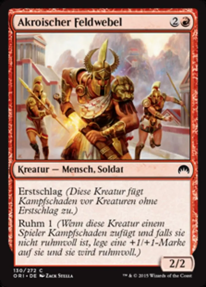 Akroischer Feldwebel kaufen - Magic Origins bei TcG Love