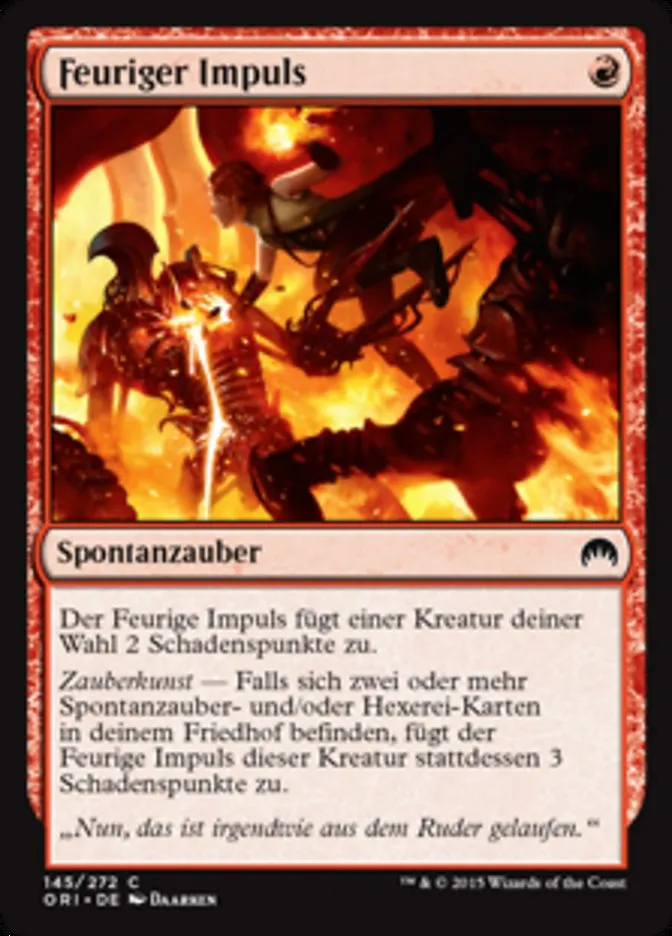 Feuriger Impuls kaufen - Magic Origins bei TcG Love