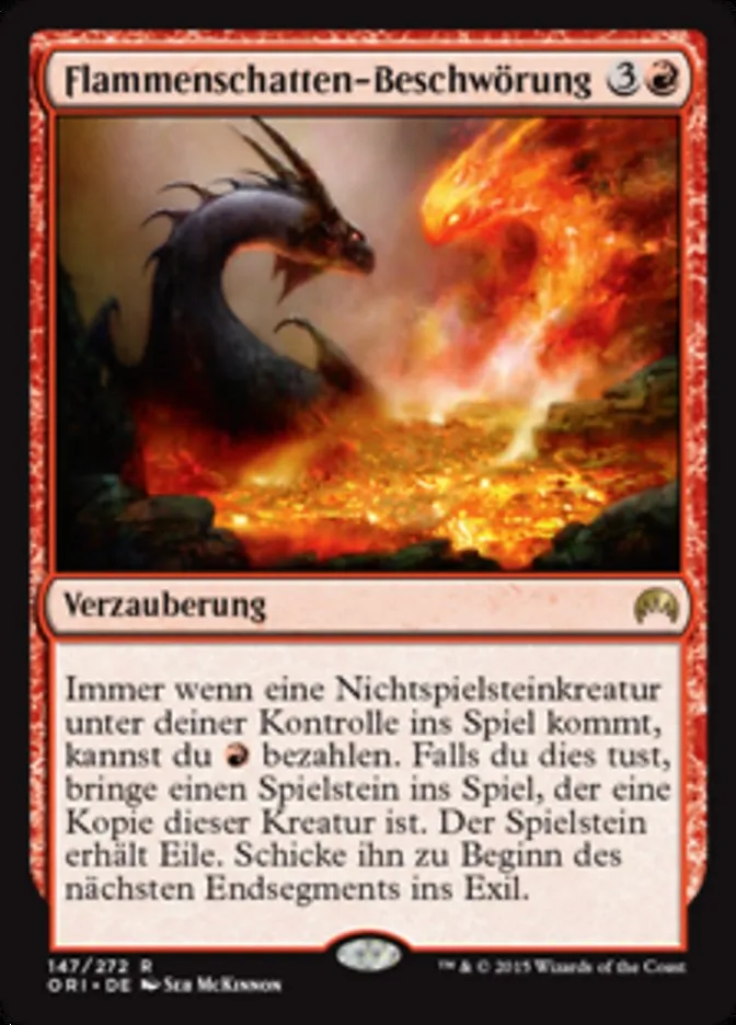 Flammenschatten-Beschwörung kaufen - Magic Origins bei TcG Love