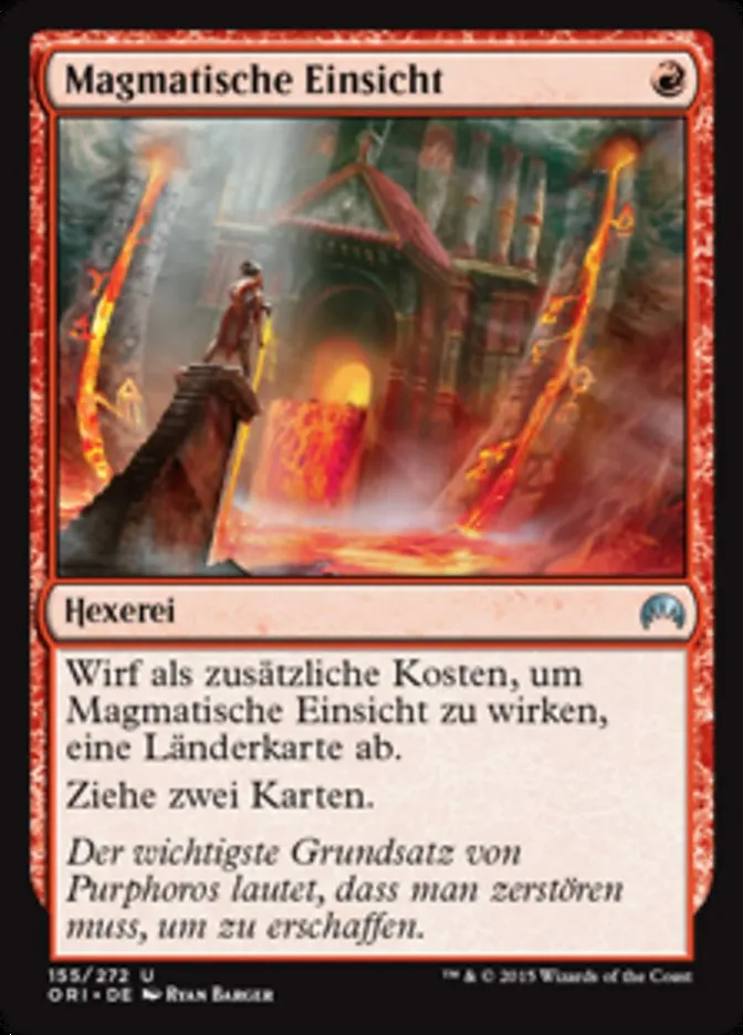 ORI-155-Magmatische-Einsicht-de Magmatische Einsicht kaufen - Magic Origins bei TcG Love