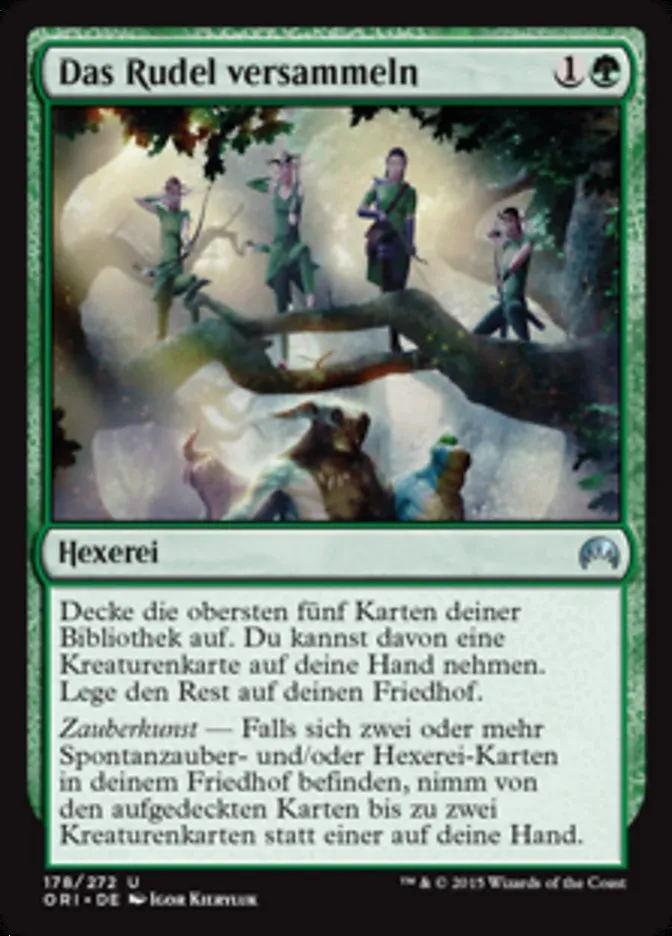 Das Rudel versammeln kaufen - Magic Origins bei TcG Love