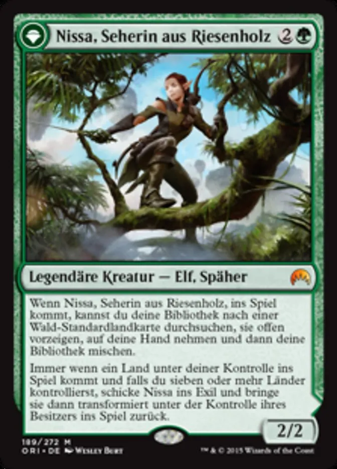 Nissa, Vastwood Seer // Nissa, Sage Animist kaufen - Magic Origins bei TcG Love