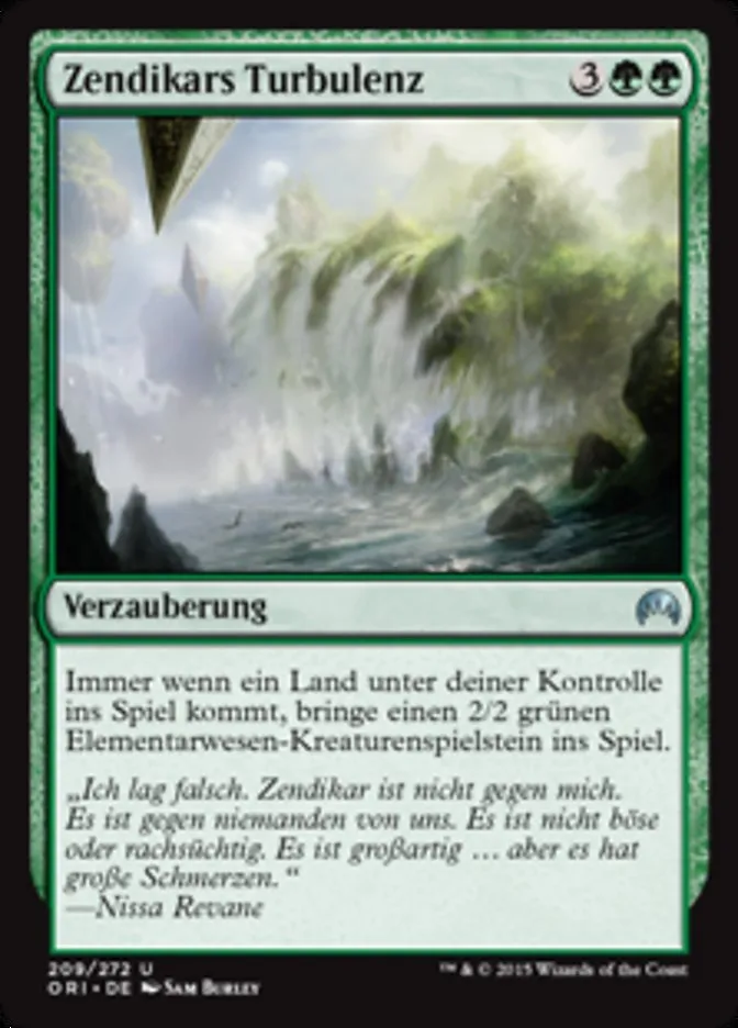 Zendikars Turbulenz kaufen - Magic Origins bei TcG Love