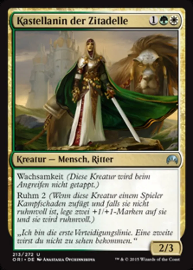 ORI-213-Kastellanin-der-Zitadelle-de Kastellanin der Zitadelle kaufen - Magic Origins bei TcG Love
