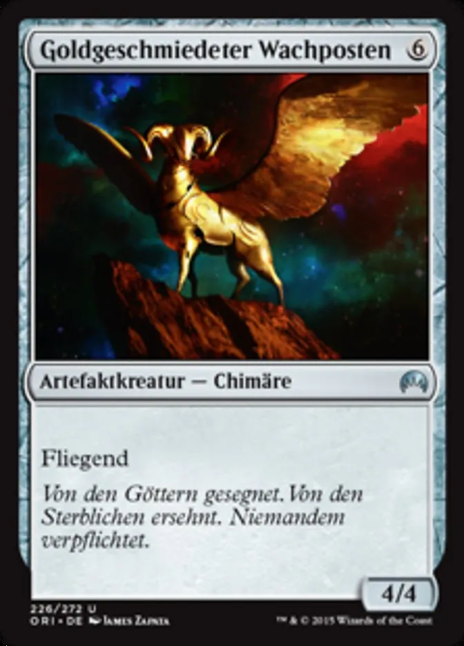 ORI-226-Goldgeschmiedeter-Wachposten-de Goldgeschmiedeter Wachposten kaufen - Magic Origins bei TcG Love