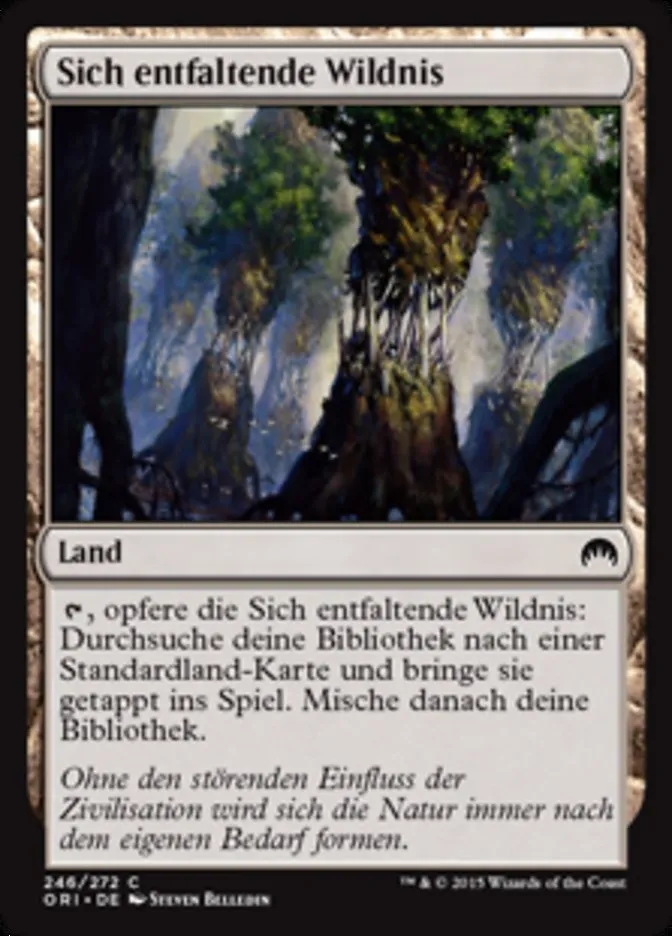 Sich entfaltende Wildnis kaufen - Magic Origins bei TcG Love