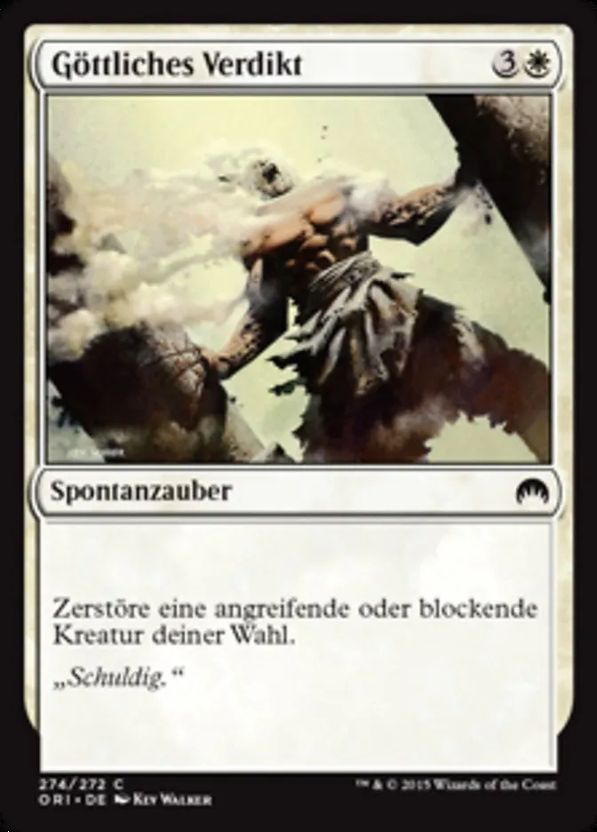 Göttliches Verdikt kaufen - Magic Origins bei TcG Love
