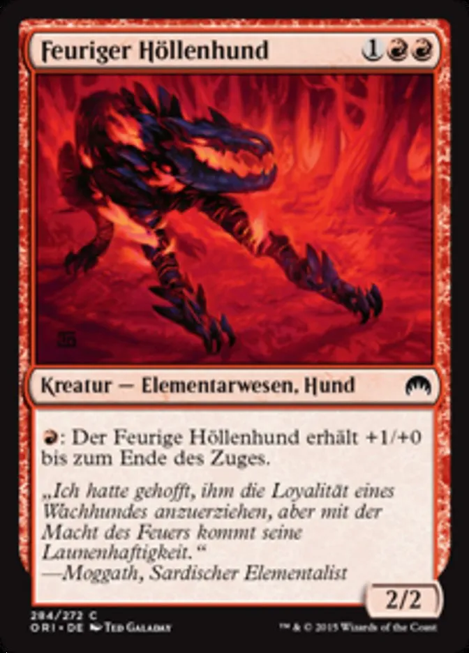 Feuriger Höllenhund kaufen - Magic Origins bei TcG Love