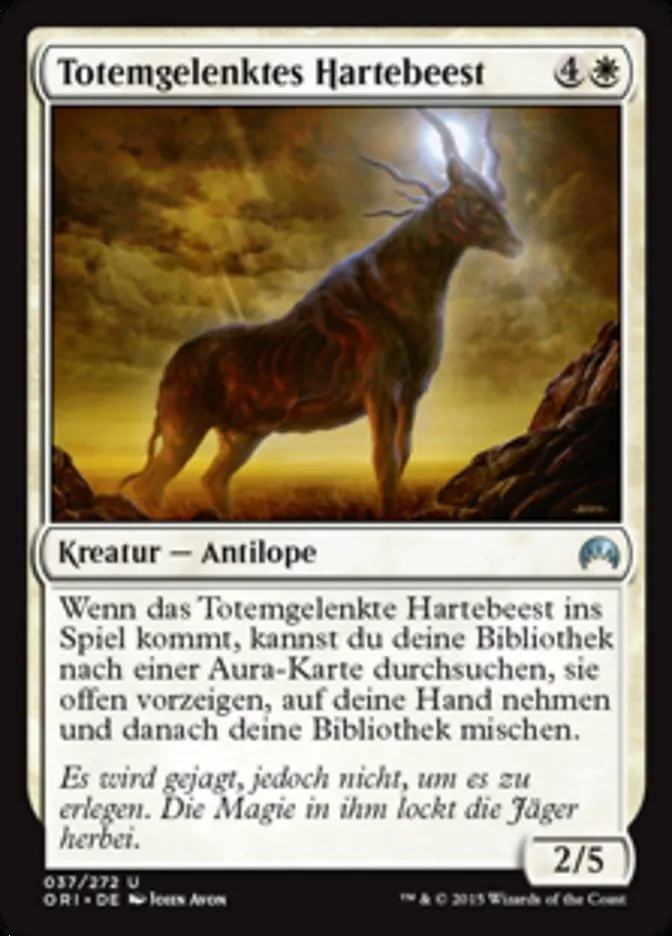 Totemgelenktes Hartebeest kaufen - Magic Origins bei TcG Love