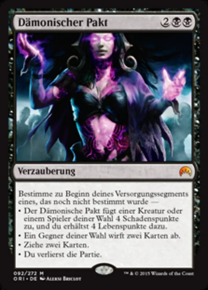 Dämonischer Pakt kaufen - Magic Origins bei TcG Love