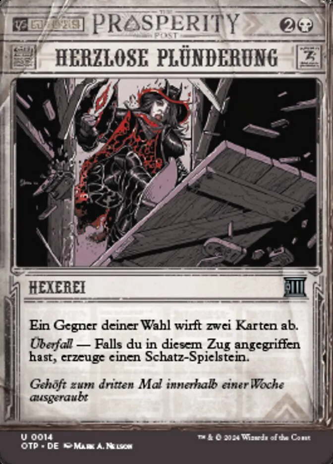 Herzlose Plünderung kaufen - Breaking News bei TcG Love
