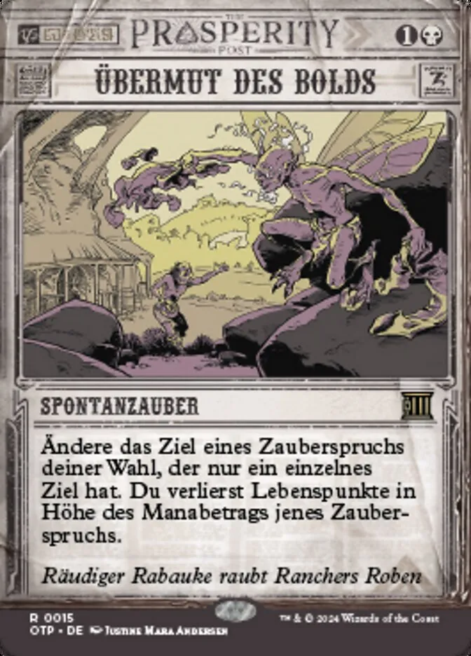 Übermut des Bolds kaufen - Breaking News bei TcG Love
