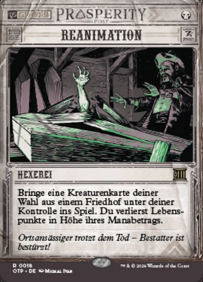 Reanimation kaufen - Breaking News bei TcG Love
