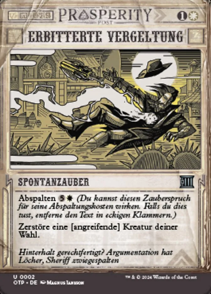 Erbitterte Vergeltung kaufen - Breaking News bei TcG Love