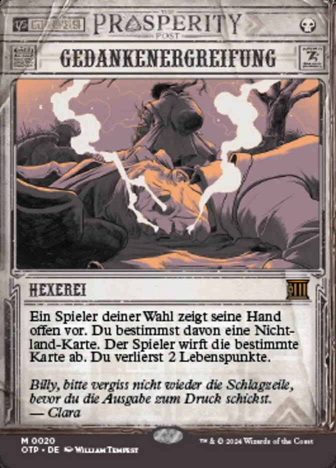 Gedankenergreifung kaufen - Breaking News bei TcG Love