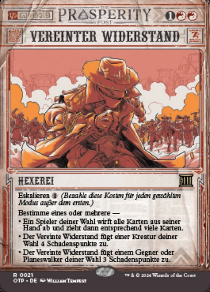 Vereinter Widerstand kaufen - Breaking News bei TcG Love