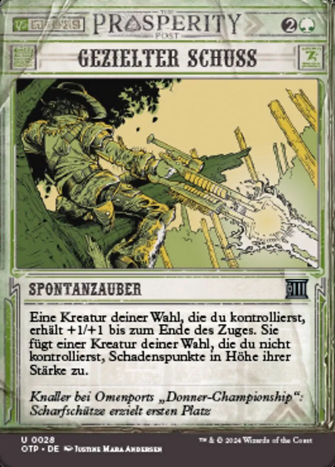 Gezielter Schuss kaufen - Breaking News bei TcG Love