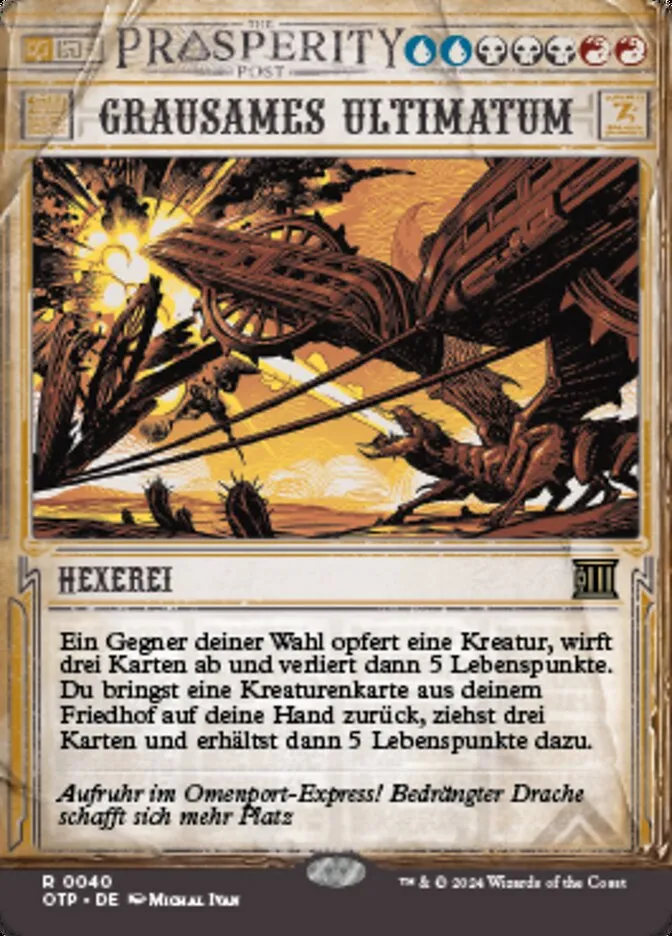 Grausames Ultimatum kaufen - Breaking News bei TcG Love