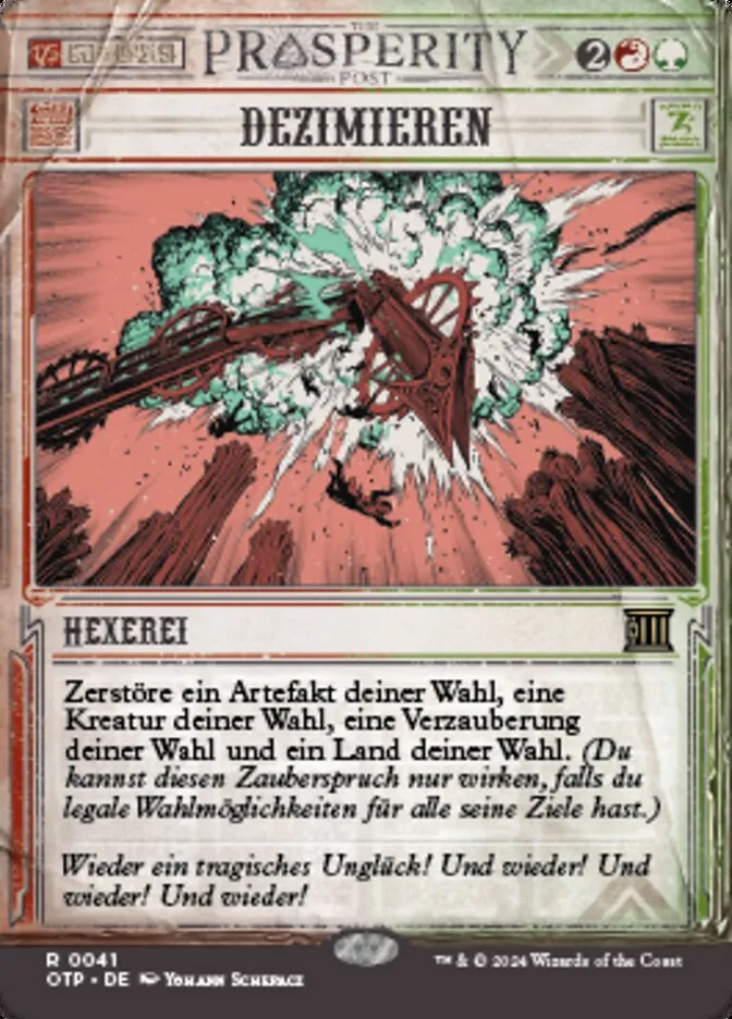 Dezimieren kaufen - Breaking News bei TcG Love