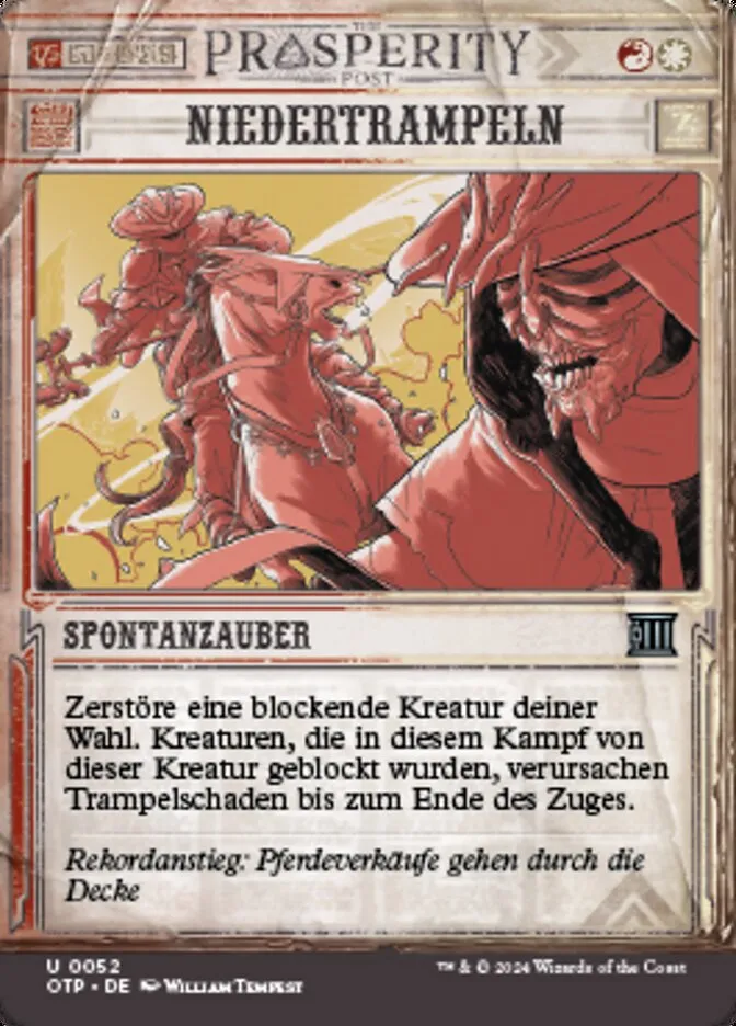 Niedertrampeln kaufen - Breaking News bei TcG Love
