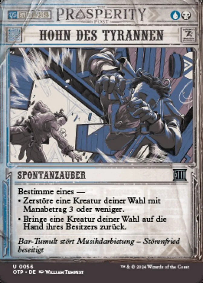 Hohn des Tyrannen kaufen - Breaking News bei TcG Love