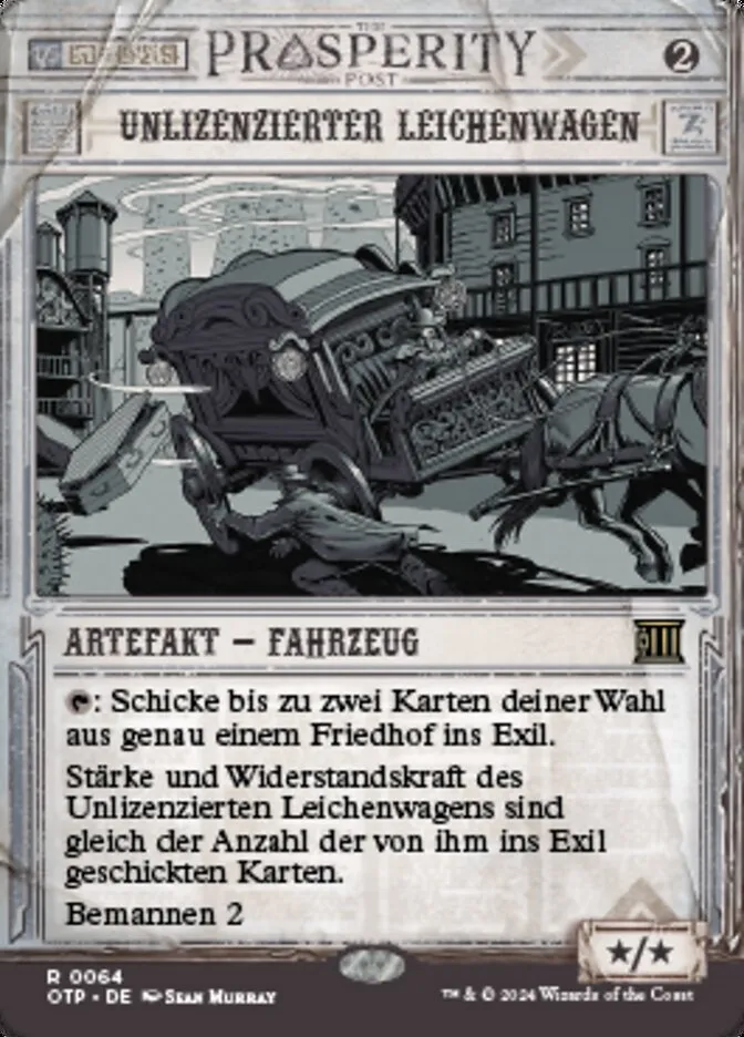 Unlizenzierter Leichenwagen kaufen - Breaking News bei TcG Love