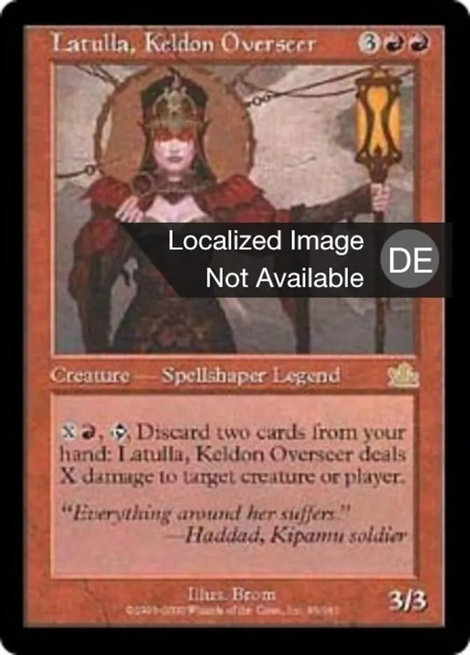 Latulla, keldonische Aufseherin kaufen - Prophecy bei TcG Love