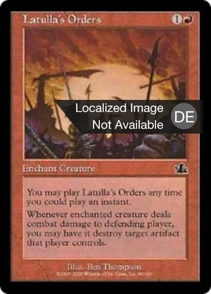 Latullas Befehle kaufen - Prophecy bei TcG Love