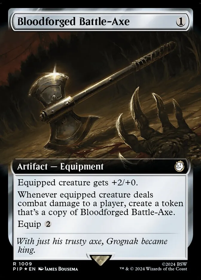 Bloodforged Battle-Axe kaufen - Fallout (1009) bei TcG Love