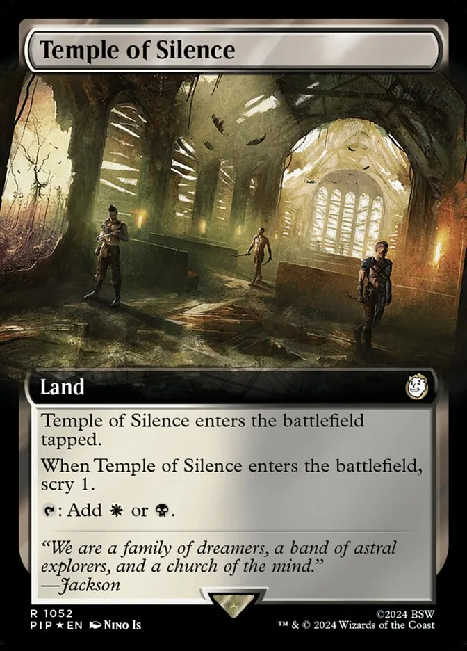 Temple of Silence kaufen - Fallout (1052) bei TcG Love