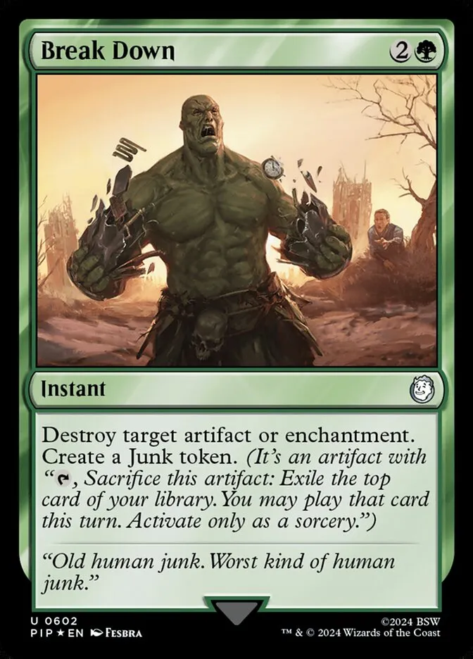 Break Down kaufen - Fallout (602) bei TcG Love