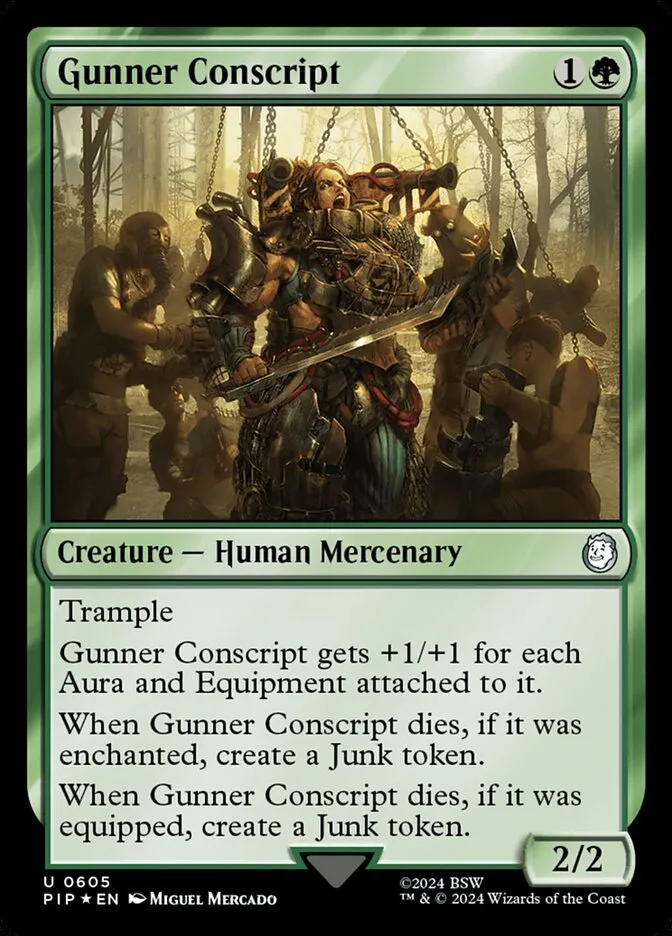 Gunner Conscript kaufen - Fallout (605) bei TcG Love